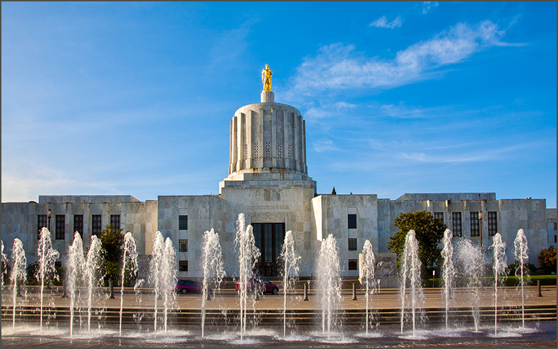 Salem, Oregon state capitol