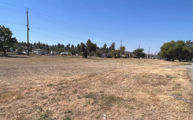 Vacant land such as this lot in Spokane, could be leased by the new land bank at minimal costs, to developers who agree to build low-income housing.