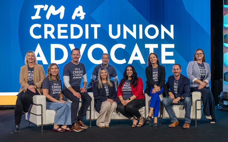 I'm a Credit Union Advocate T-Shirt Leadership group