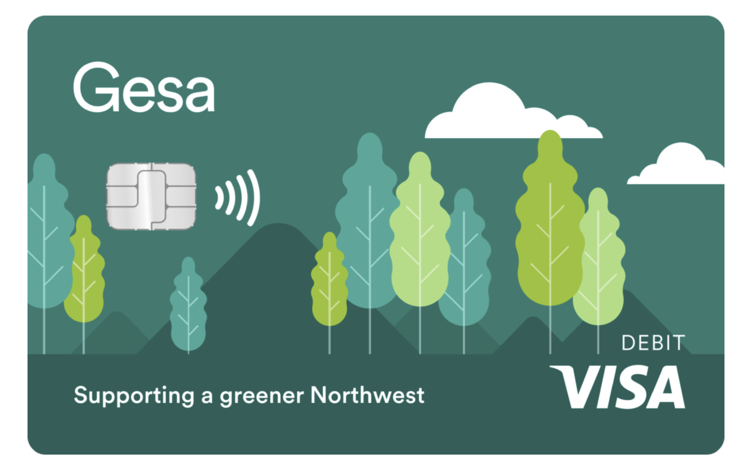Gesa Forevergreen Affinity card
