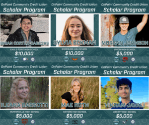 OnPoint Scholarship Winners 2025