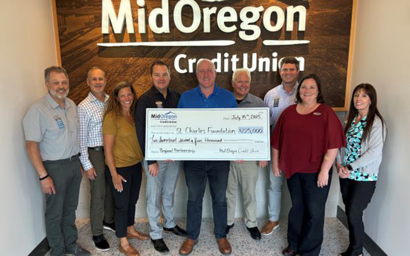 Mid Oregon St Charles Donation