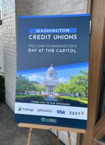 Washington Day at the Capitol 2025 Sign